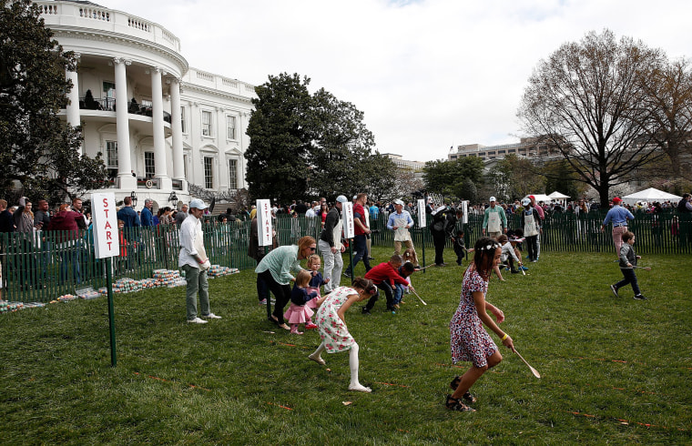 Image: President Obama Hosts White House Easter Egg Roll