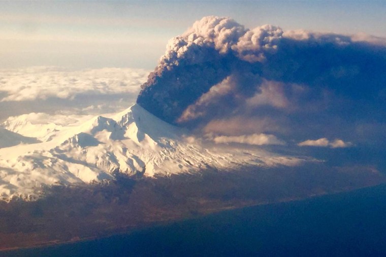 IMAGE: Pavlof Volcano erupts