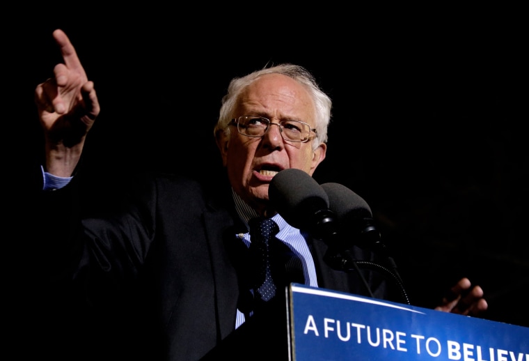 Image: Bernie Sanders Campaign Rally in the Bronx, New York