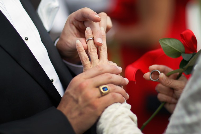 Group Wedding Held On Valentine's Day In West Palm Beach, Florida