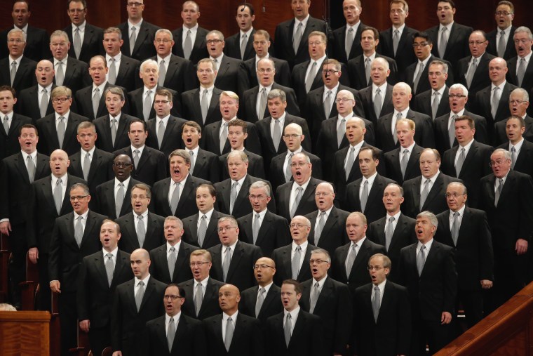 Image: Mormon church conference