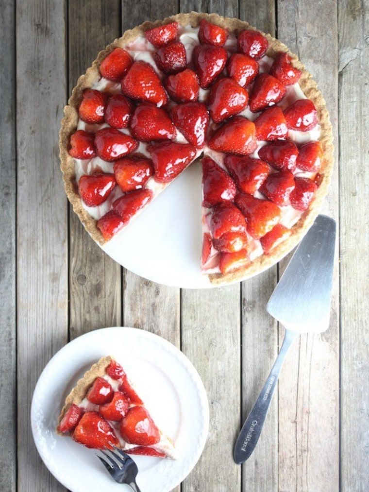 Strawberry mascarpone tart by TODAY Food Club member Holly Sander