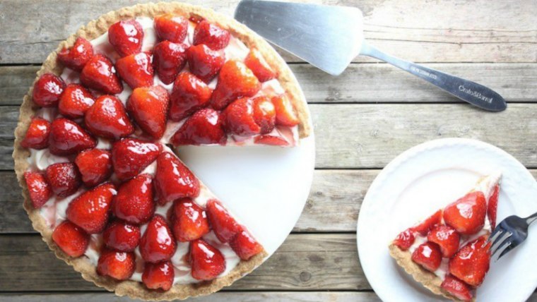 Strawberry Mascarpone Tart by TODAY Food Club member Holly Sander