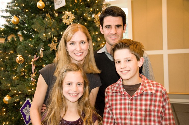 The Whiston-Donaldson family: Anna, Tim, Margaret and Jack