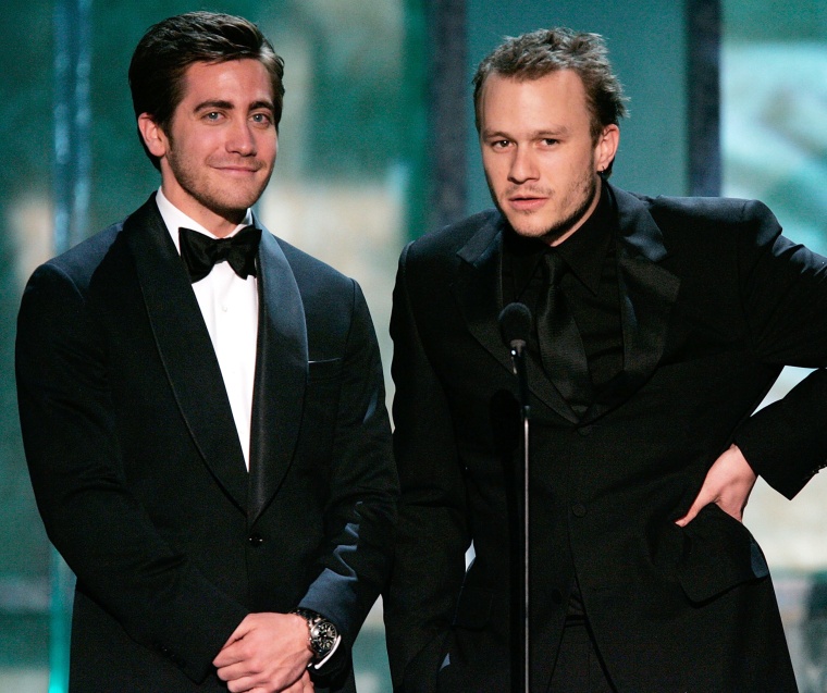 Jake Gyllenhaal and Heath Ledger