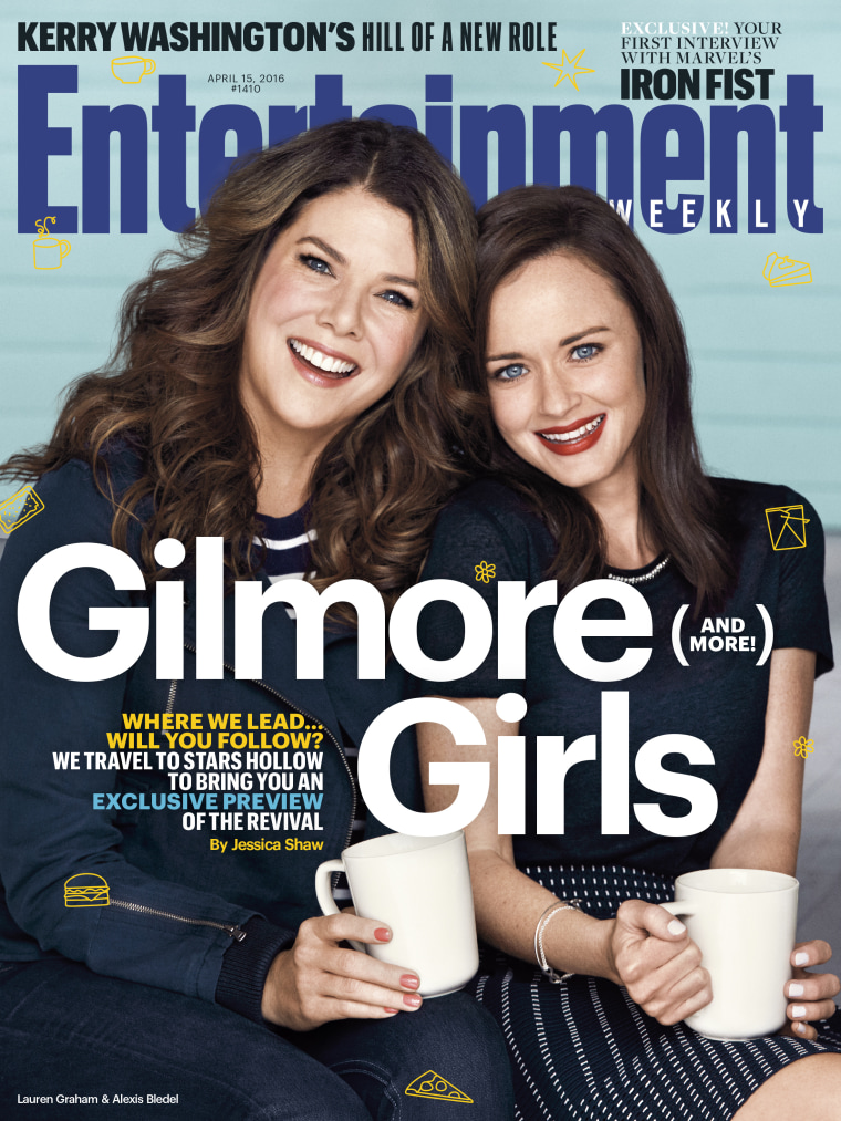 "Gilmore Girls" Entertainment Weekly cover