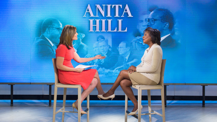 Anita Hill speaks with TODAY's Savannah Guthrie