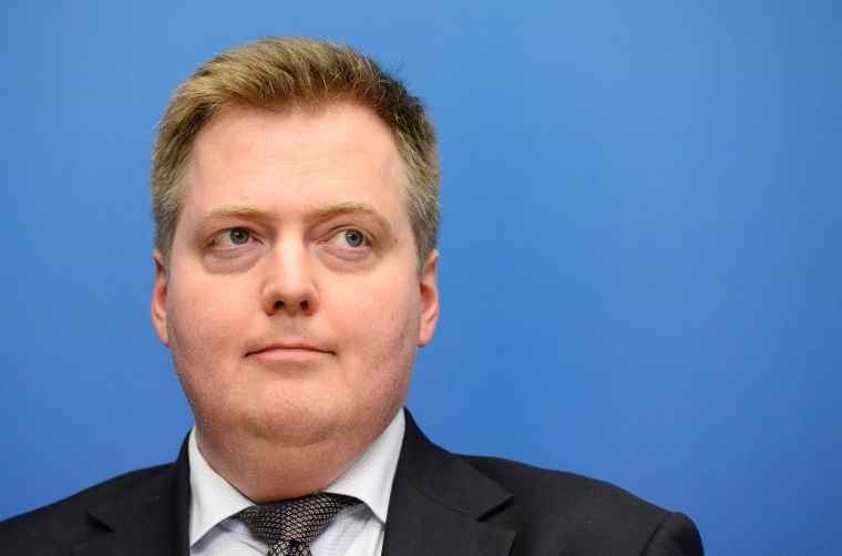 Image: Icelandic PM Sigmundur David Gunnlaugsson