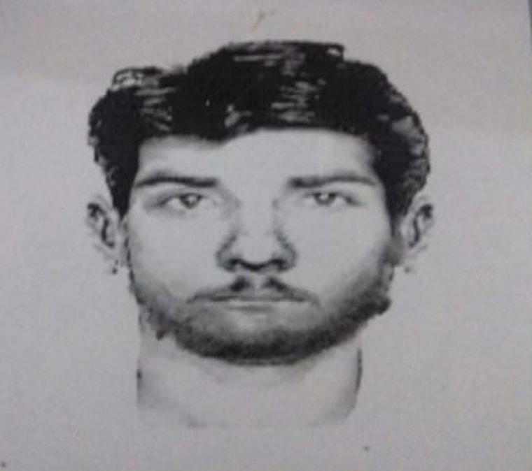 Local police released this sketch of a suicide bomber who killed more than 70 people in a Lahore, Pakistan park on Easter Sunday.