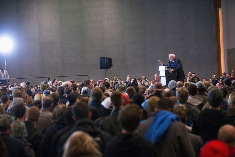 Image: Bernie Sanders Holds Campaign Rally In Milwaukee Before State Primary