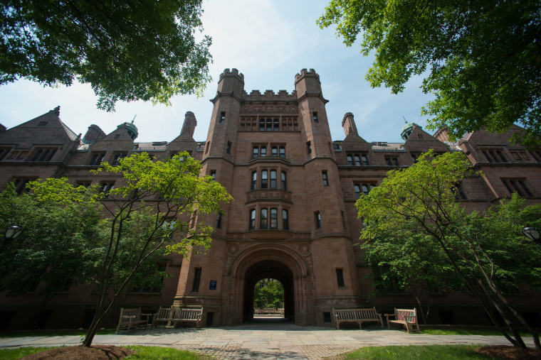 Image: Vanderbilt Hall on the Yale University campus in New Haven