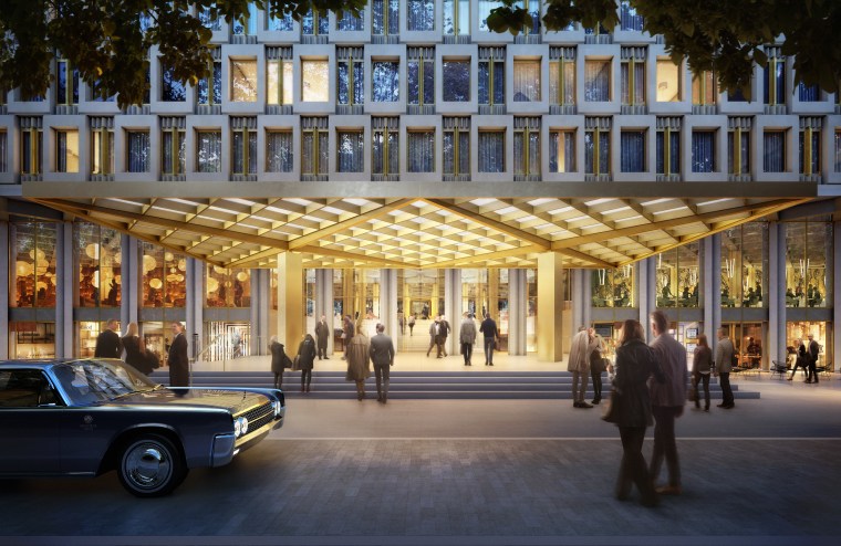 Image: Artist's rendering of soon-to-be redeveloped U.S. Embassy in London