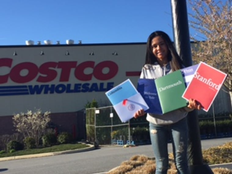 Brittany Stinson got accepted to five Ivies plus Stanford after writing her college essay about Costco.