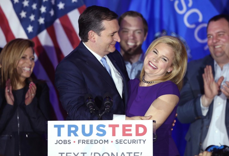 Image: GOP Presidential Candidate Ted Cruz Holds Wisconsin Primary Night Gathering In Milwaukee