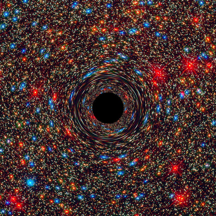 Image: Supermassive black hole