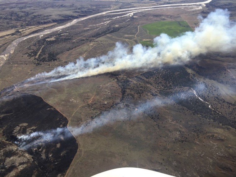 Oklahoma Firefighters Struggling To Douse Monster Wildfires