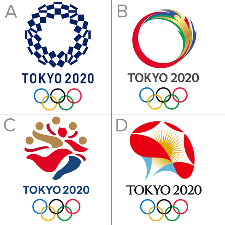 Image: Tokyo 2020 shortlisted emblems