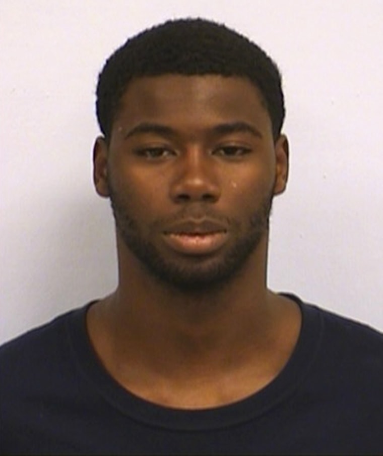 This photo provided by Austin Police shows Meechaiel Khalil Criner, 17, suspected in the killing of University of Texas at Austin student Haruka Weiser.