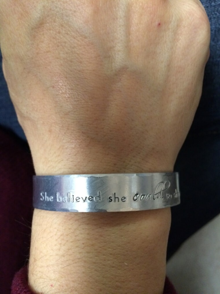 Hope Church's bracelet