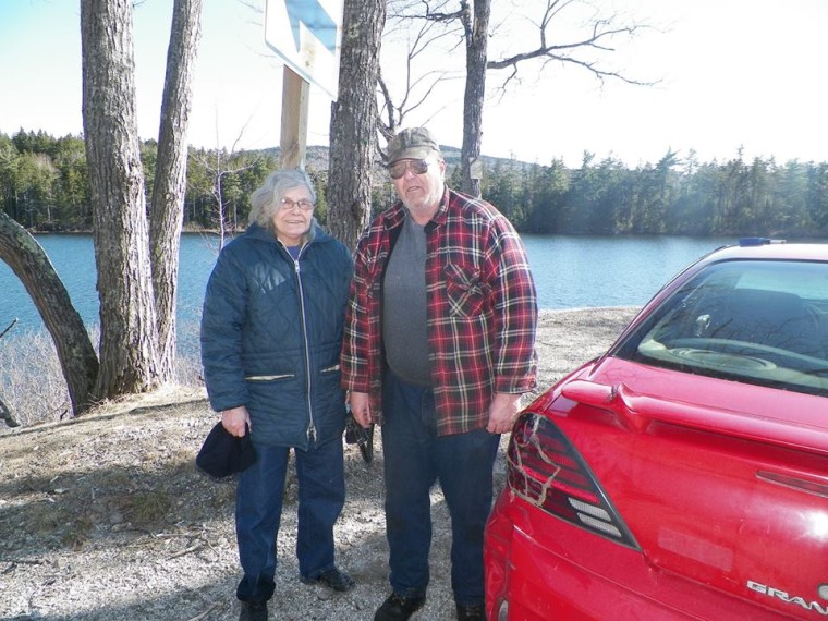 Leonard and Rosemary Wallace rescued a family from a sinking car in Maine