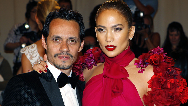 Image: File photo of Marc Anthony and wife Jennifer Lopez arriving at the Metropolitan Museum of Art Costume Institute Benefit in New York