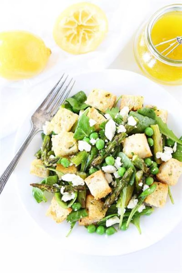 Spring salad recipes with asparagus, peas, strawberries and more