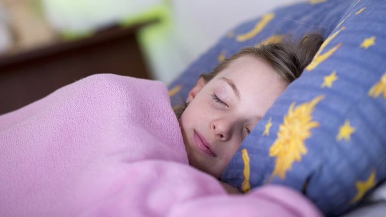 Image of a Sleeping girl