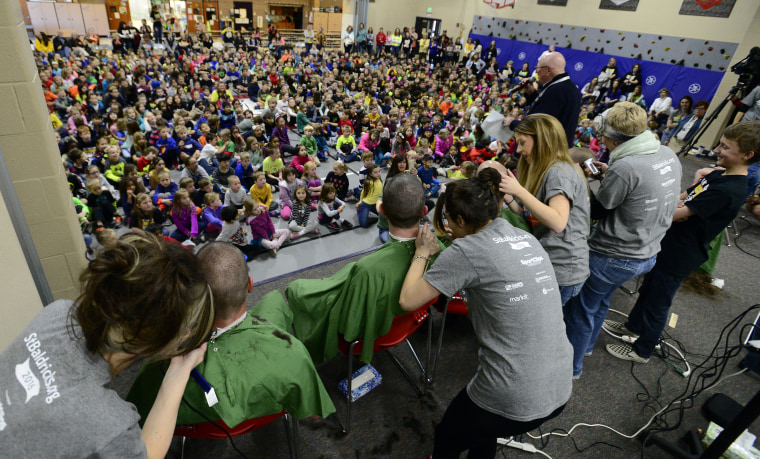 Marlee Pack and the St. Baldrick Foundation