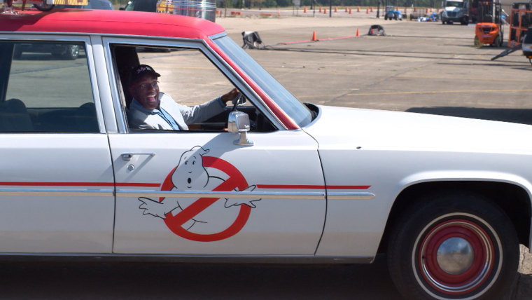 Al Roker visits set of Ghosbusters movie