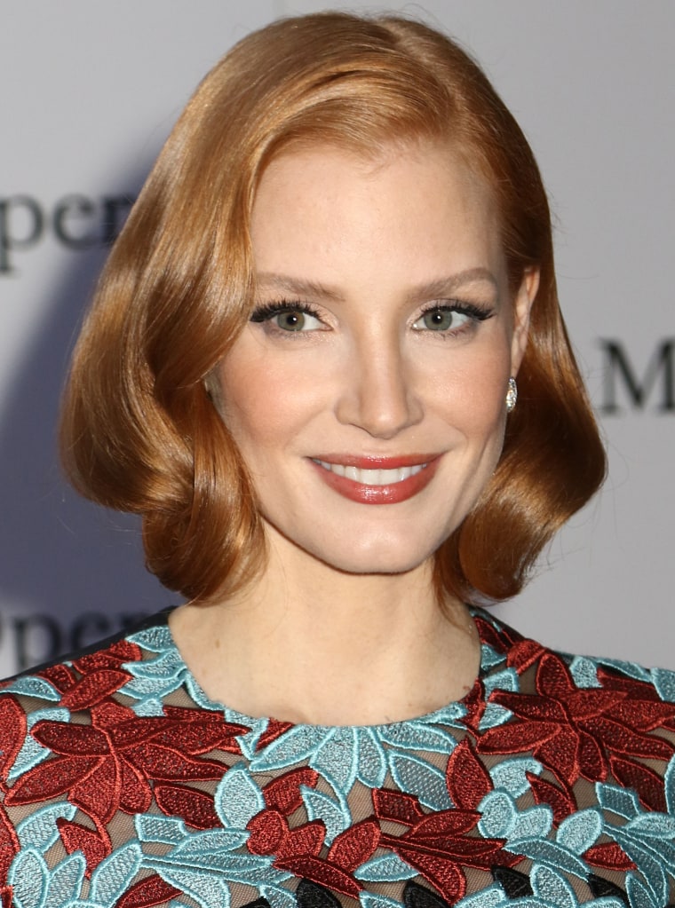 Jessica Chastain hair