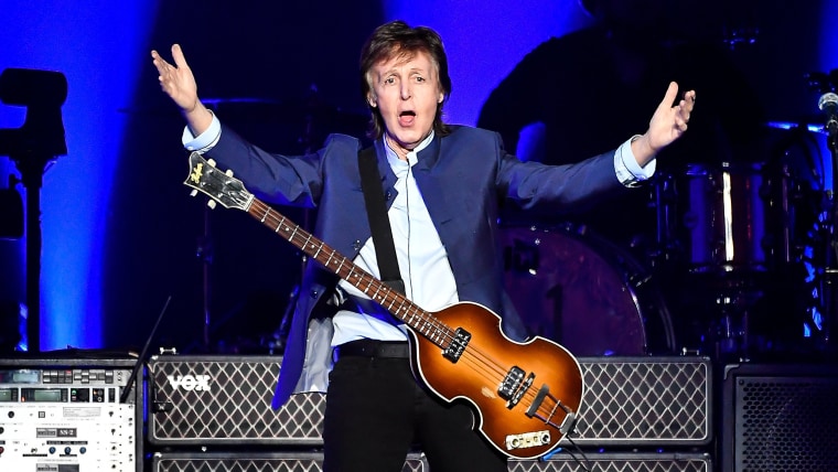 Paul McCartney Performs