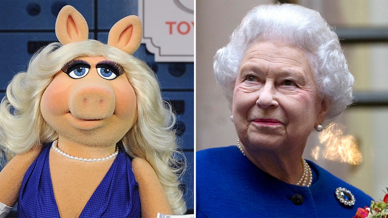 Miss Piggy, Queen Elizabeth