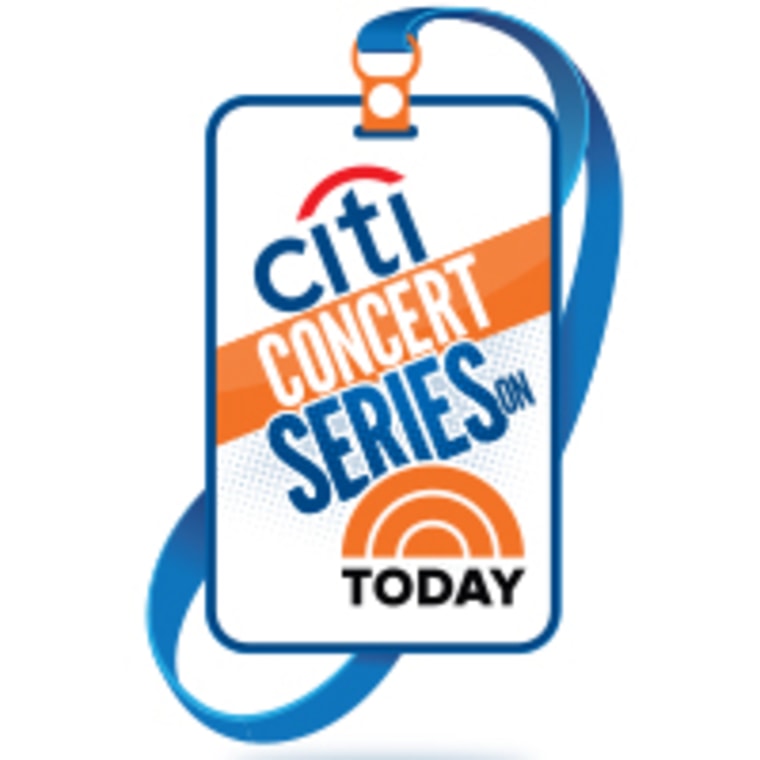 Citi Concert Series on TODAY logo
