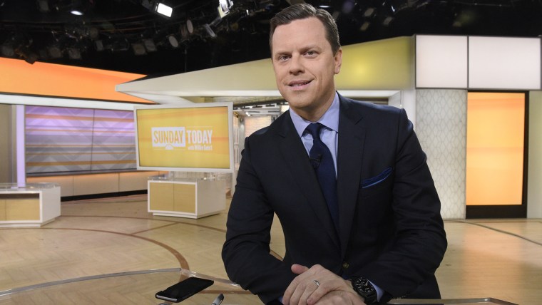Willie Geist appears on "Sunday Today with Willie Geist" on Sunday, April 17, 2016 from Rockefeller Plaza in New York