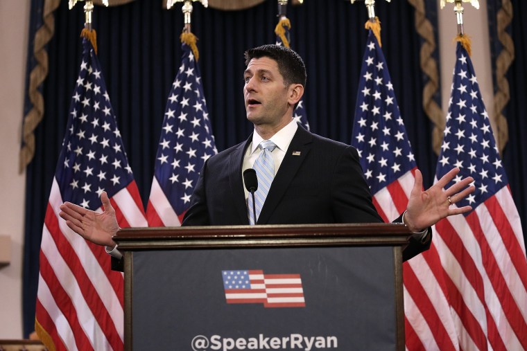 Image: House Speaker Paul Ryan Gives Speech On The State Of American Politics