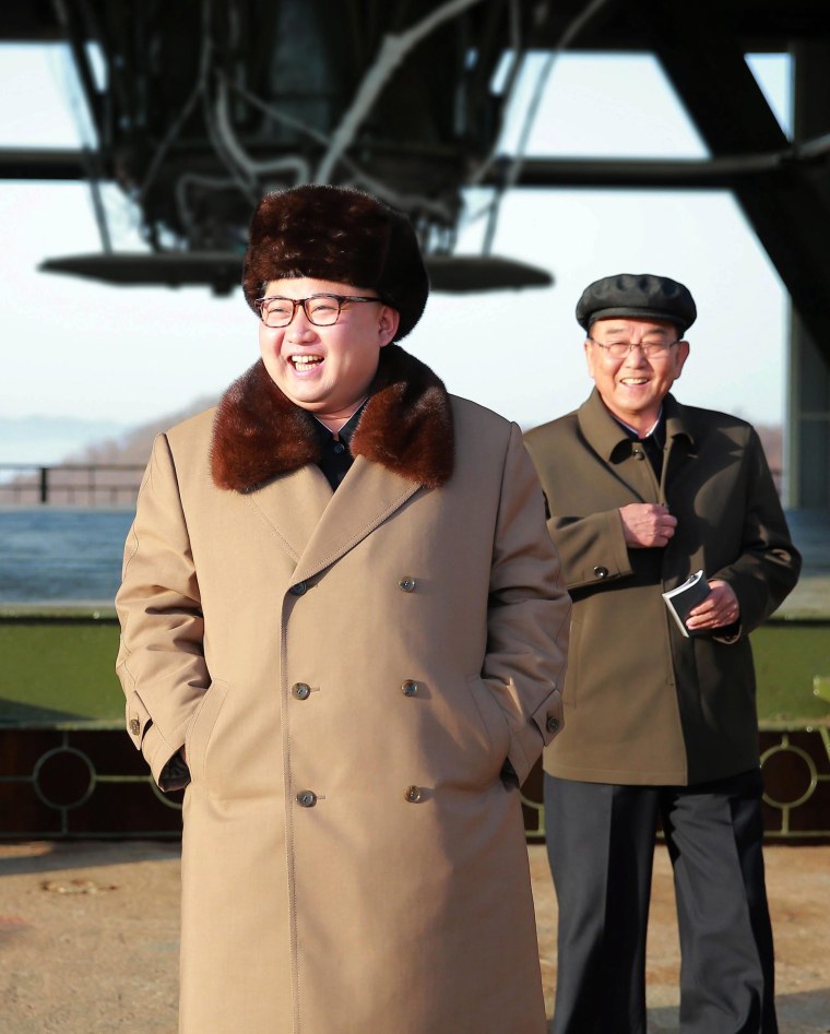 Image: Kim Jong Un in photo released on April 9, 2016