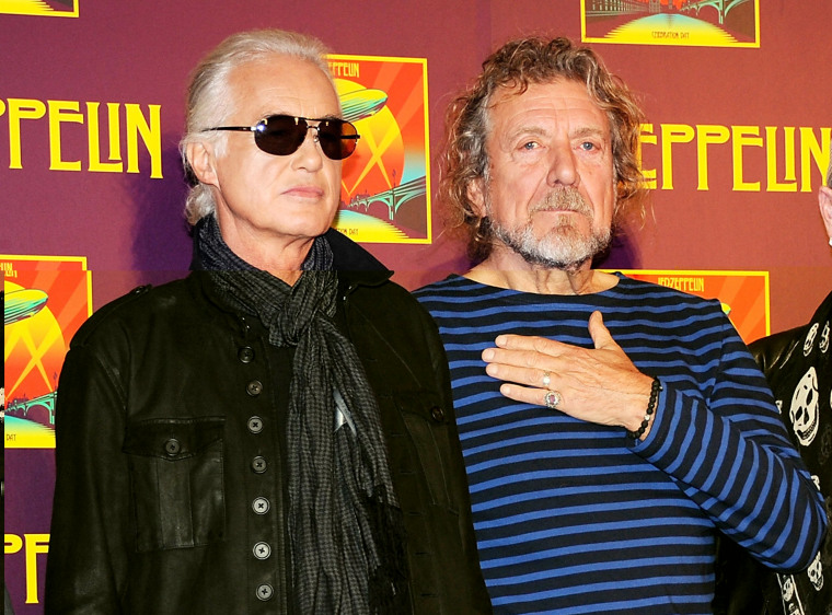 Image: John Paul Jones, Jimmy Page, Robert Plant, Jason Bonham