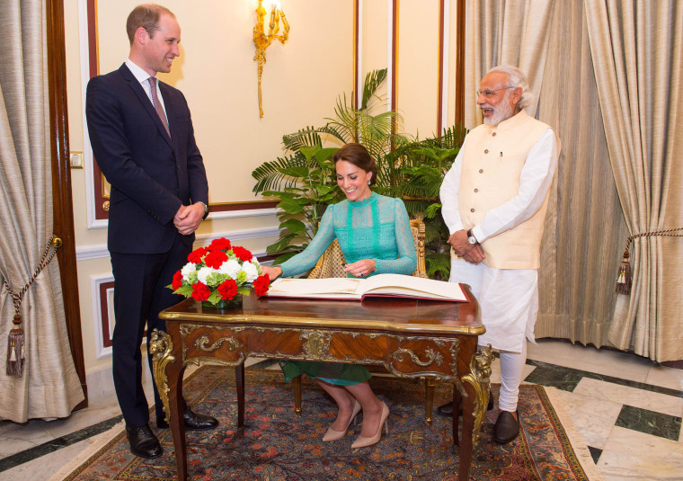 Image: The Duke And Duchess Of Cambridge Visit India And Bhutan - Day 3