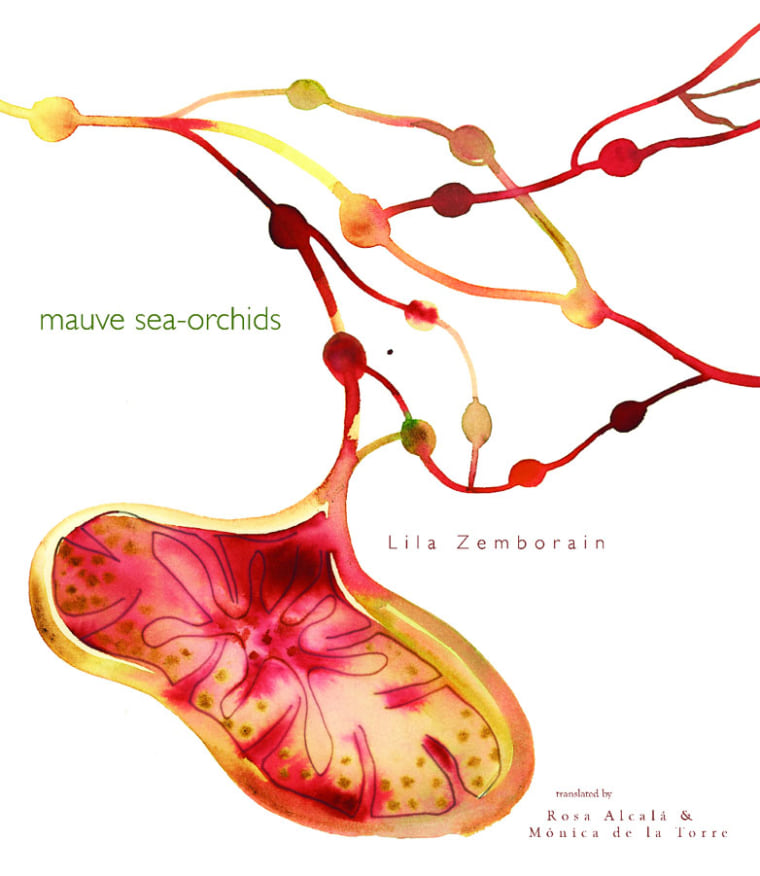 Cover of Lila Zemborain's collection, "Mauve Sea-Orchids."