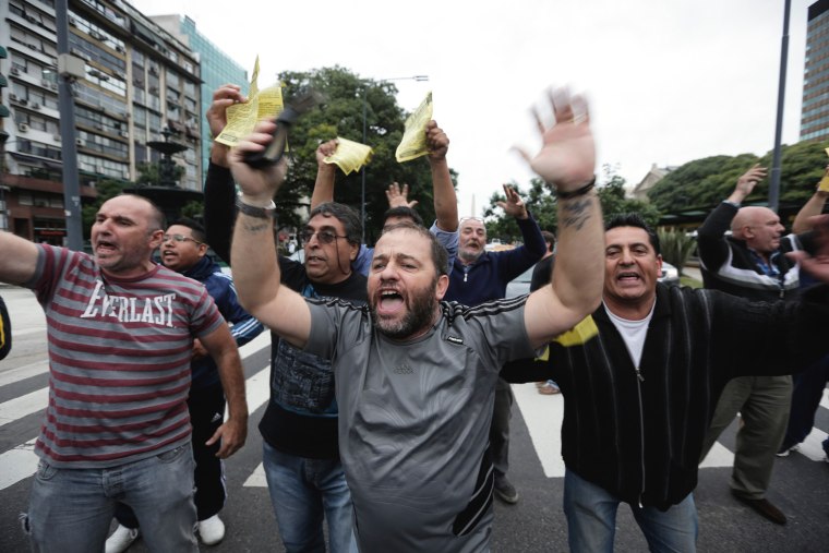 Image: Argentina protests Uber