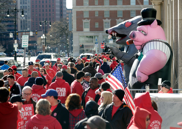Image: Verizon strike U.S. East Coast states