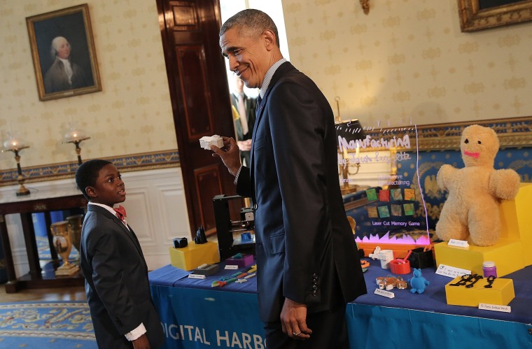 Image: President Obama Attends White House Science Fair
