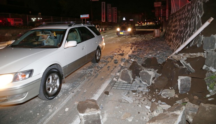 Image: Japanese earthquake damage