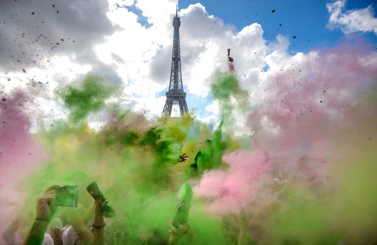 Image: Color Run in Paris