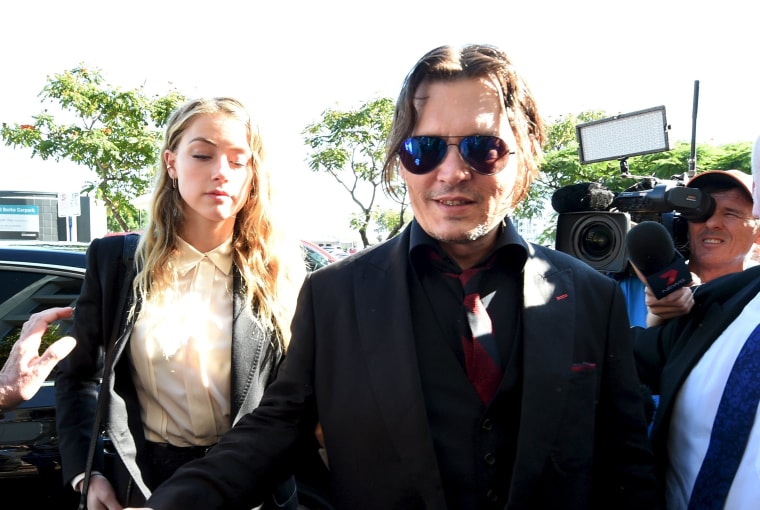 Image: Johnny Depp and Amber Heard