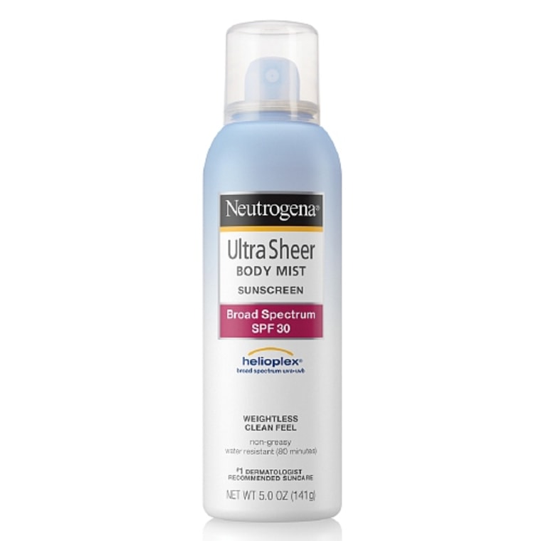 Neutrogena sunscreen