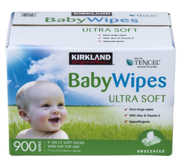 Kirkland baby wipes