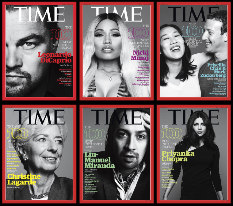 Time magazine unveils list of '100 Most Influential People' 
