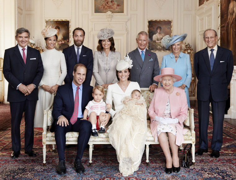 Official Photographs Of Princess Charlotte's Christening