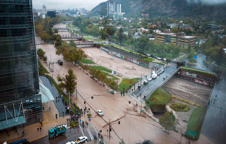 Image: CHILE-FLOOD